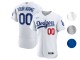 Custom Los Angeles Dodgers Flex Base Jersey - Royal/Gray/White